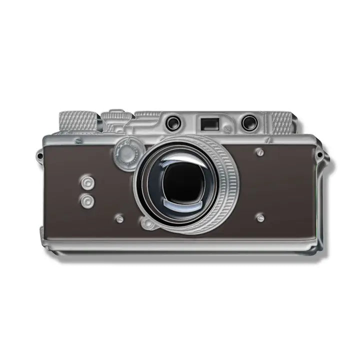 Rangefinder Camera Enamel Pin