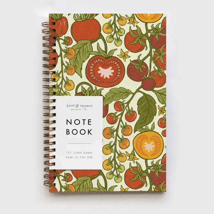 Tomato Spiral Bound Notebook