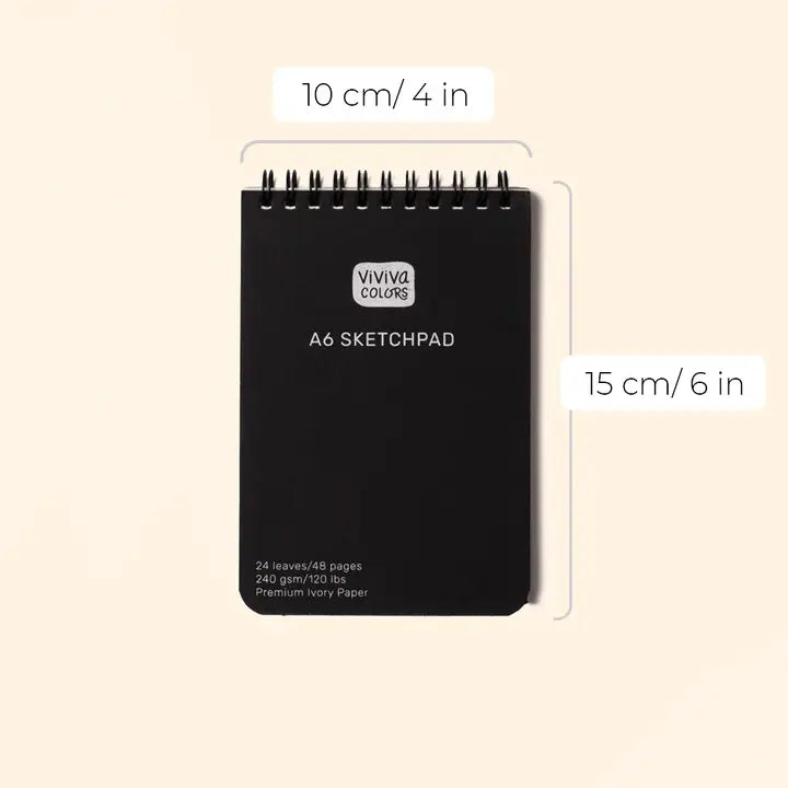 Refill Sketchpad - A6 Travel Paint Kit