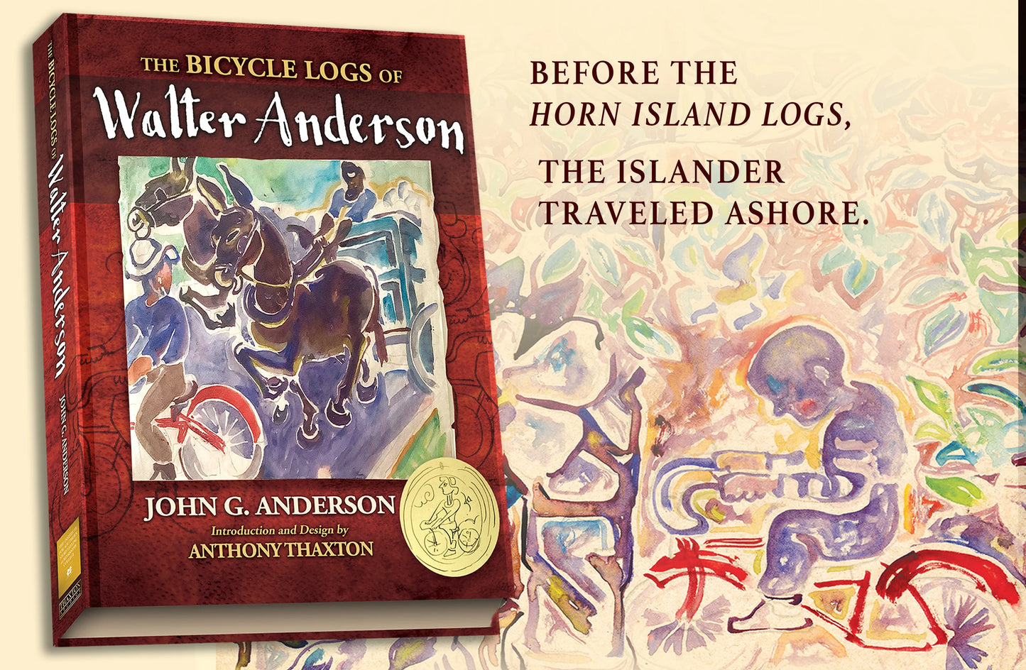 Bicycle Logs of Walter Anderson by John G. Anderson (hardcover)