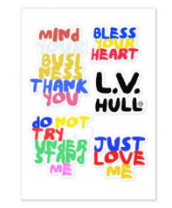 Mind Your Business Thank You Sticker Sheet