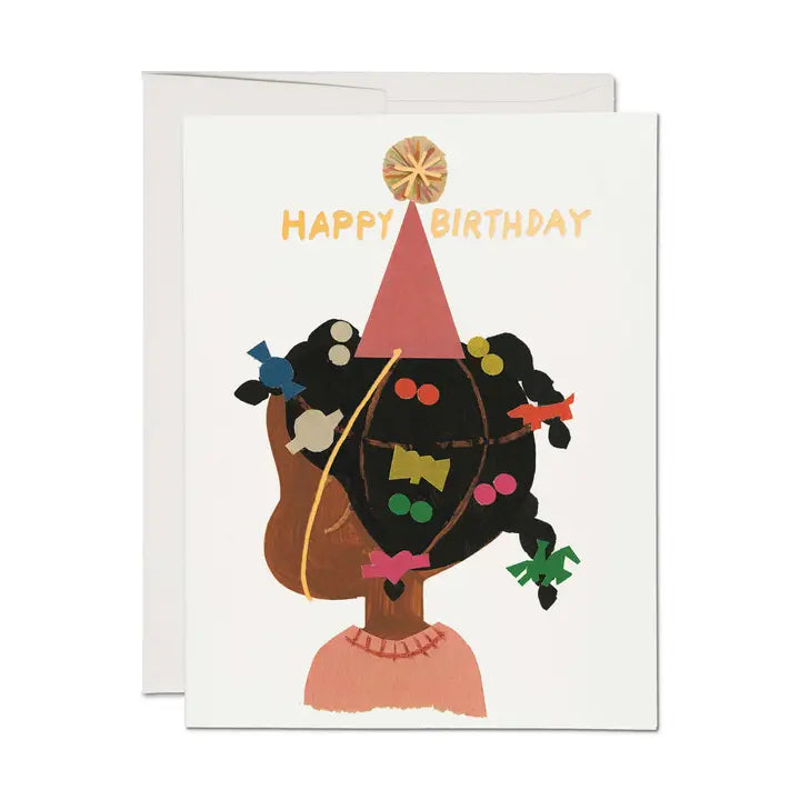 Birthday Barrettes Greeting Card
