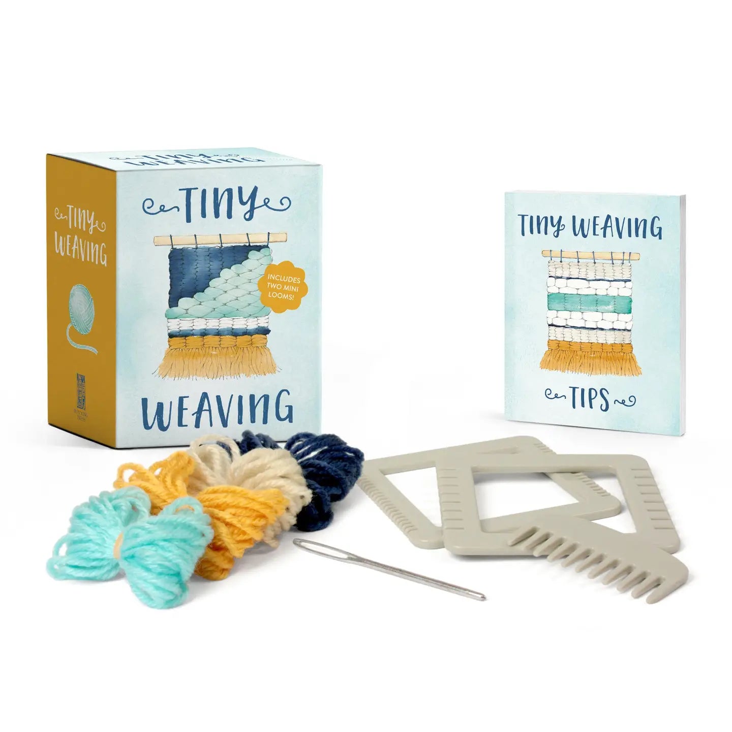 Tiny Weaving: Includes Two Mini Looms!