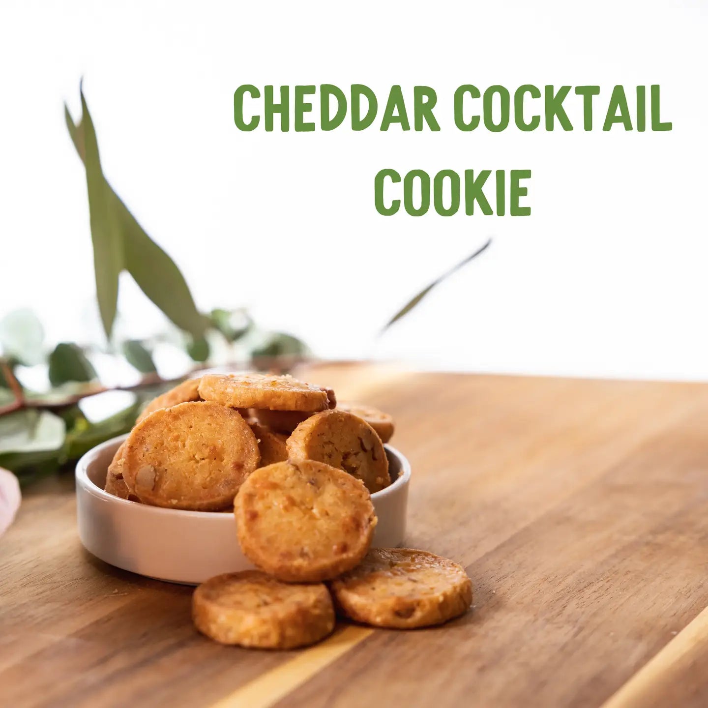 Mississippi Holiday Tin | Gourmet Cheddar Cocktail Cookies