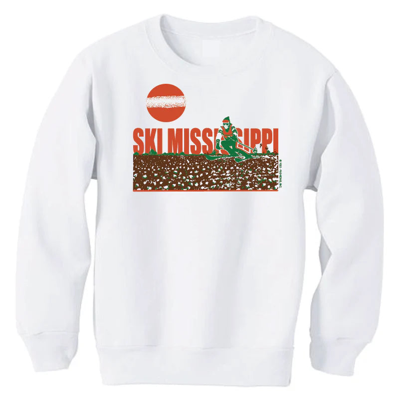 Ski Mississippi Crew Neck Sweatshirt
