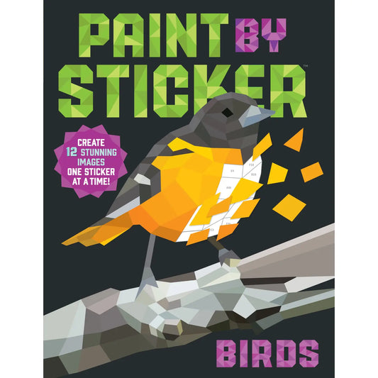 Paint By Sticker: Birds
