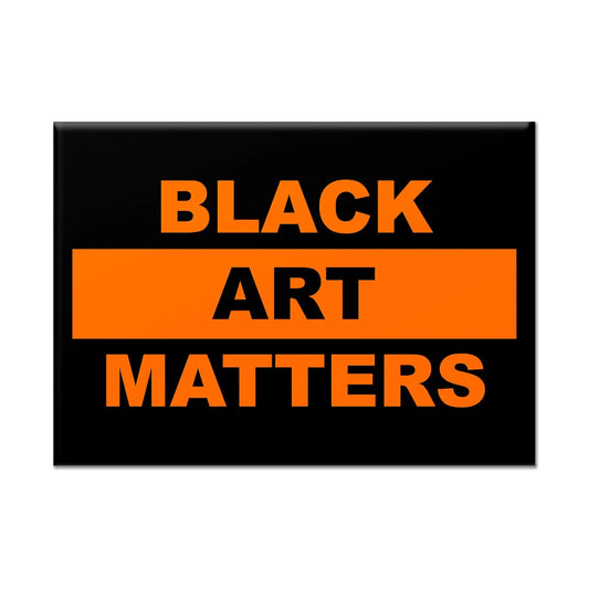 Willie Cole Black Art Matters Magnet