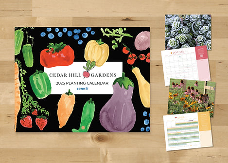 2025 Planting Calendar - Zone 8