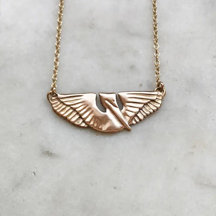 Pelican Bar Necklace — Small