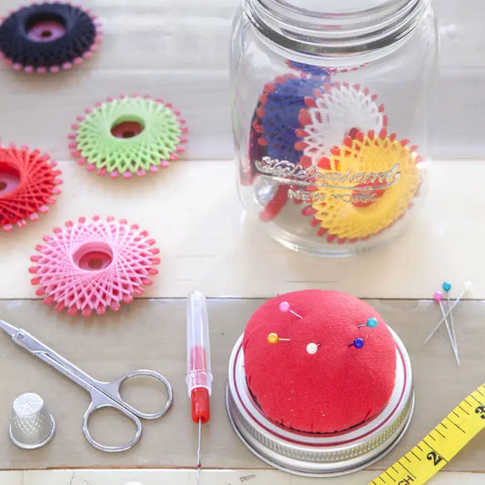Mason Jar Sewing Kit