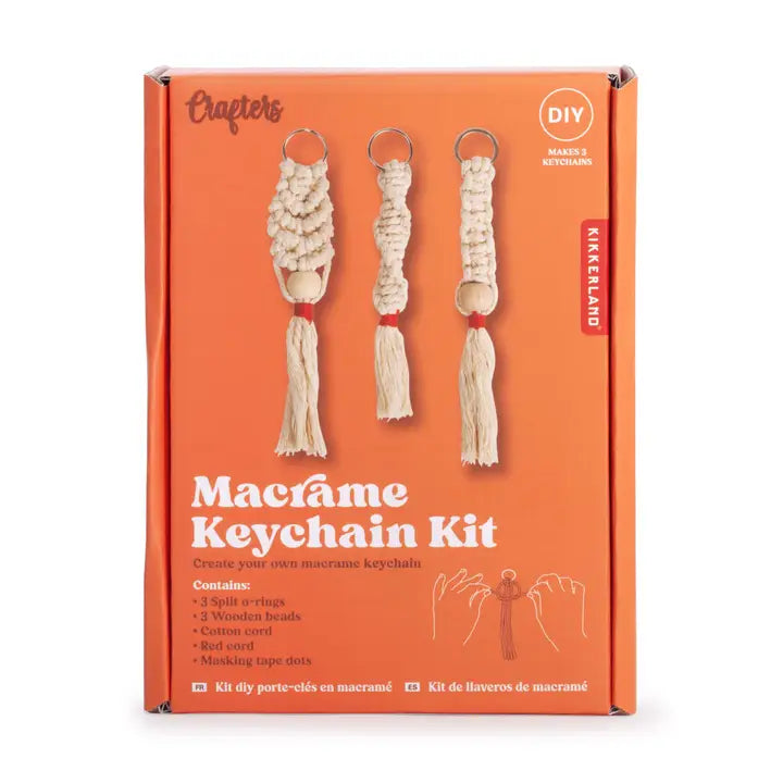 Crafters Macrame Keychain Kit