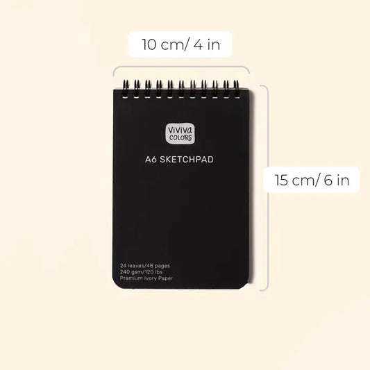 Refill Sketchpad - A6 Travel Paint Kit