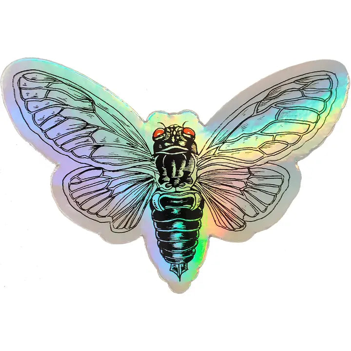 Hola Cicada Sticker