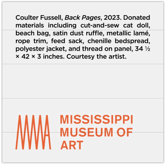 Coulter Fussell Back Pages Sticker
