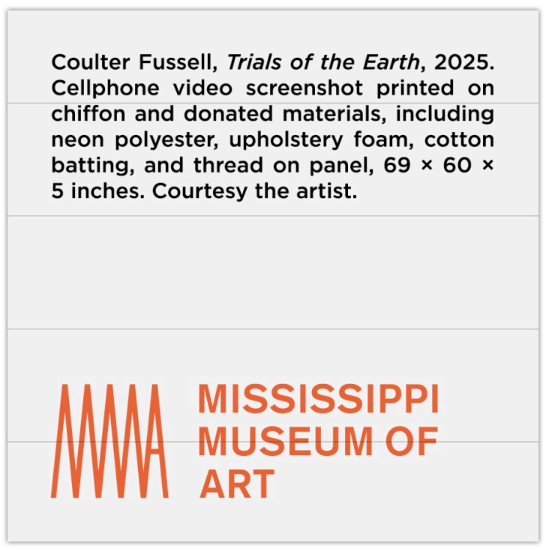 Coulter Fussell Trials of the Earth Sticker