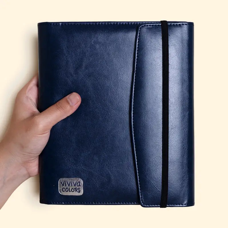 A5 Travel Paint Kit - Vegan Leather| Handcrafted| Portable