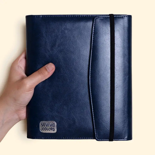 A5 Travel Paint Kit - Vegan Leather| Handcrafted| Portable