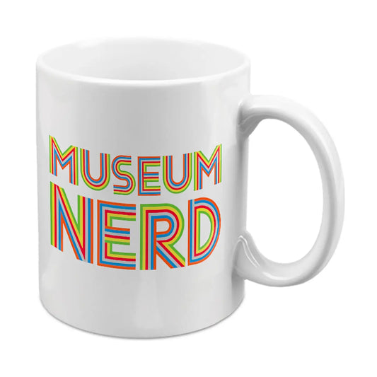 Museum Nerd White Mug
