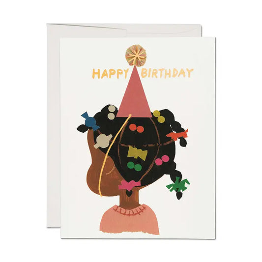 Birthday Barrettes Greeting Card