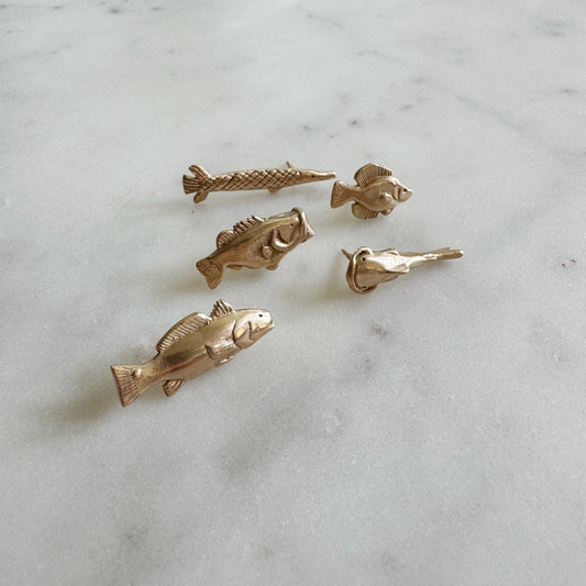 Catfish Tie / Lapel Pin