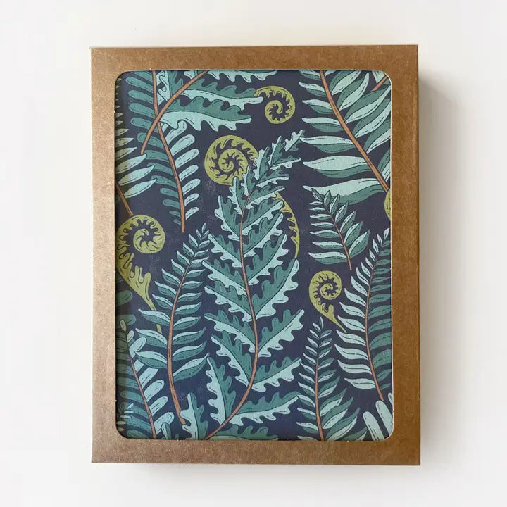 Forest Fern Boxed Card Set of 8