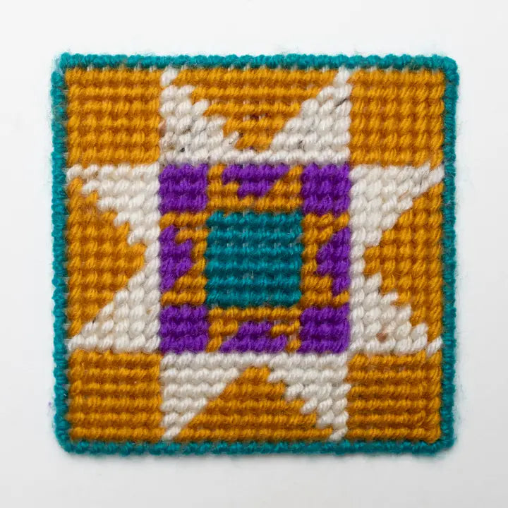 Quilt Block Needlepoint Kit