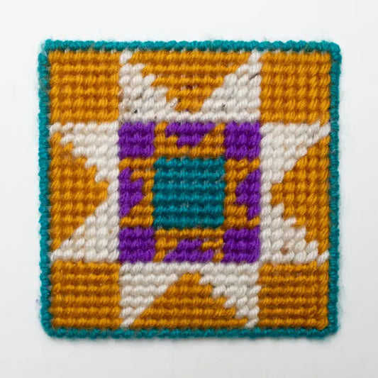 Quilt Block Needlepoint Kit