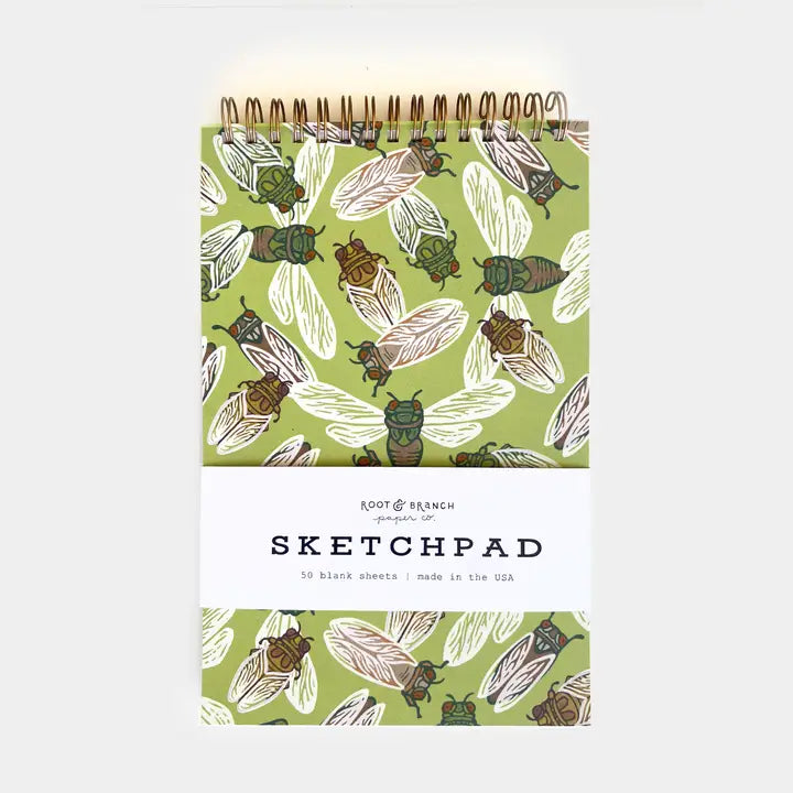 Cicada Spiral Bound Sketchpad