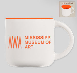MMA Mug w/ orange inside