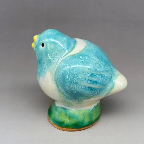 Fat Bird in Mint Green